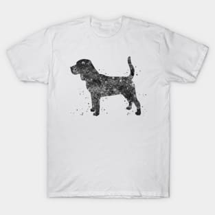 Beagle dog black and white T-Shirt